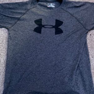 Youth Dark Gray Under Armor Shirt